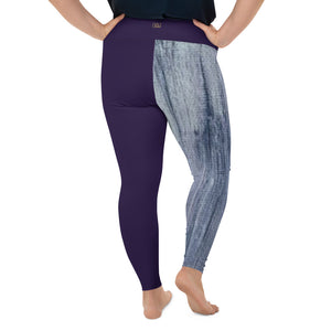 Water Sky Wind ll Plus Size Leggings