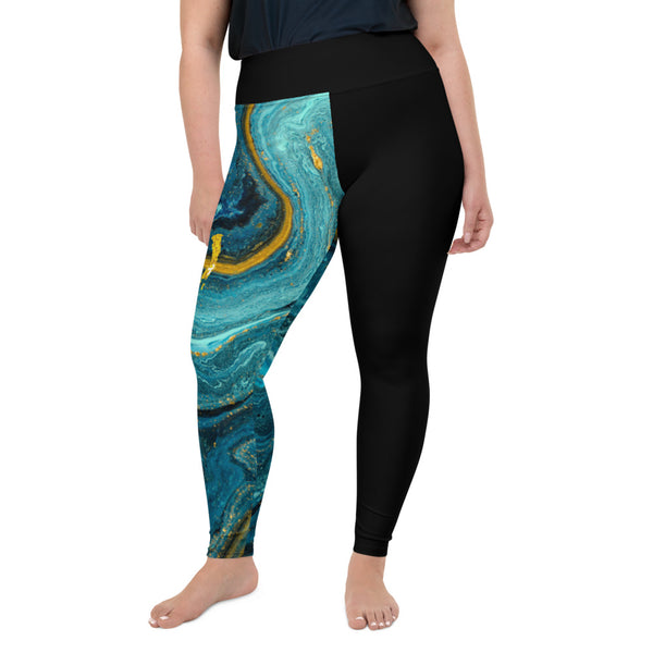 DREAM & DZIRE Golden Leggins for Women in All Plus Size and Small Size.