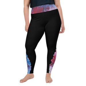 All-Over Print Plus Size Leggings