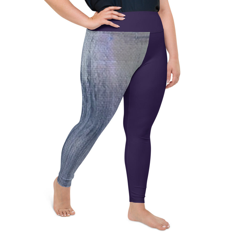 Water Sky Wind ll Plus Size Leggings