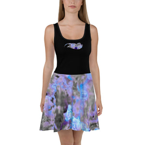 Bloom Within ll Abstract Skater Dress