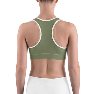 Beaverton Sports bra in Army