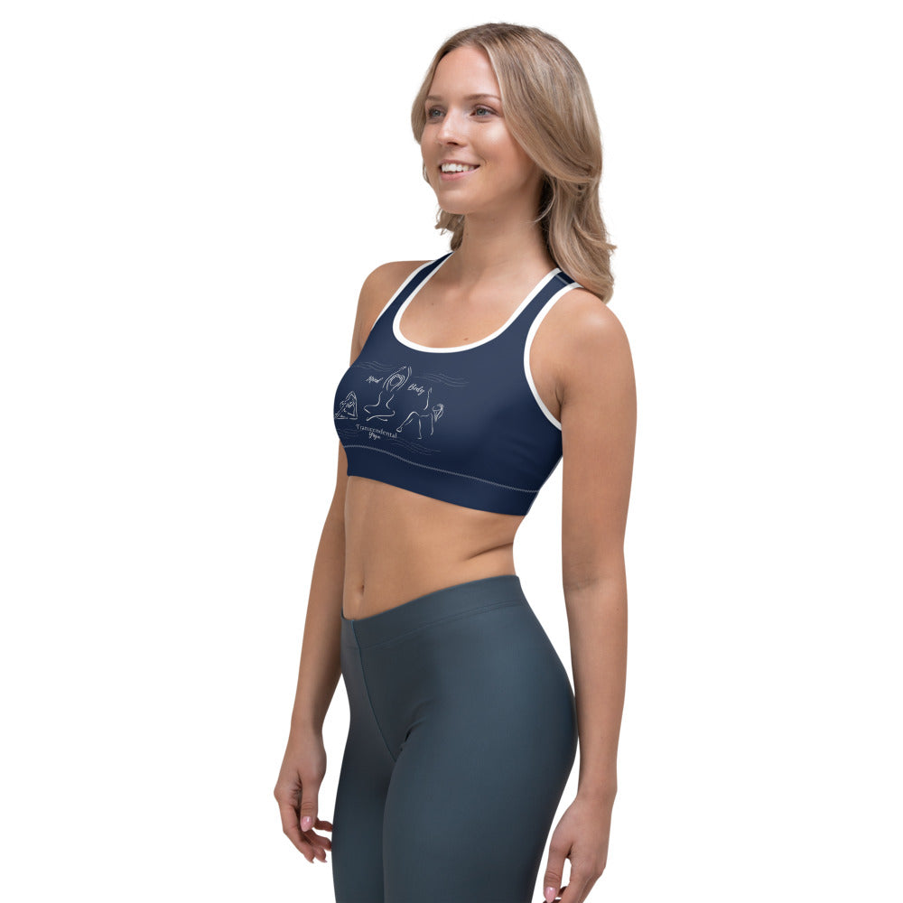 Mind Body Transcendental Yoga Sports bra