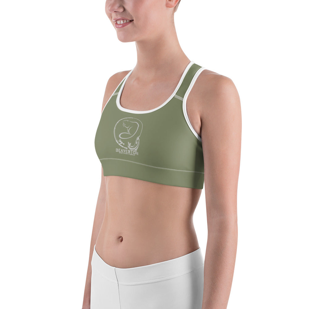 Beaverton Sports bra in Army