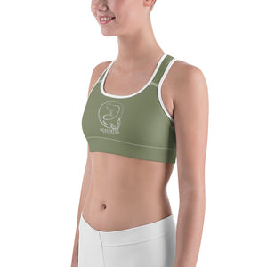 Beaverton Sports bra in Army