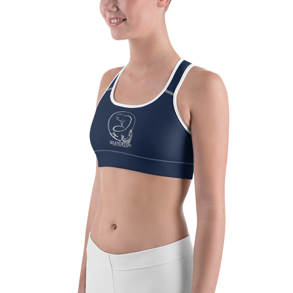 Beaverton Sports bra in Navy