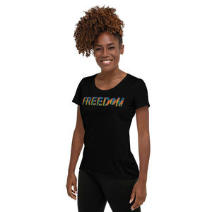 Freedom Women's Athletic T-shirt