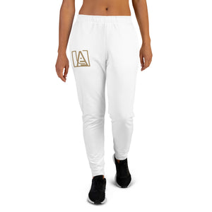 ICONIC Women's Joggers in White