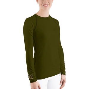 ICONIC Women's Long-sleeve in Army Green