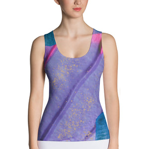 Light Upon Blooms Handsewn Tank Top