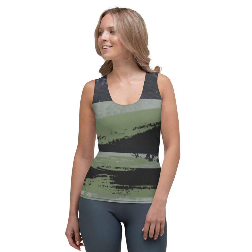 Sauber Sage Handsewn Tank Top