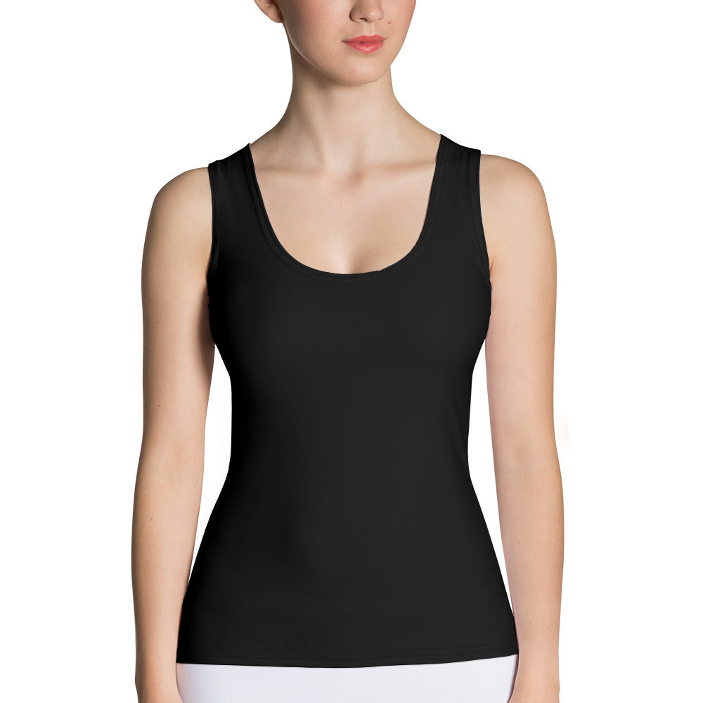 ICONIC Black Tank Top – Munchkin Place Shop