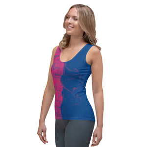 WSW Tank Top in Hot Pink