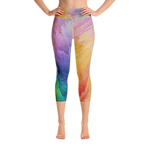 Motherhood Yoga Capri Leggings