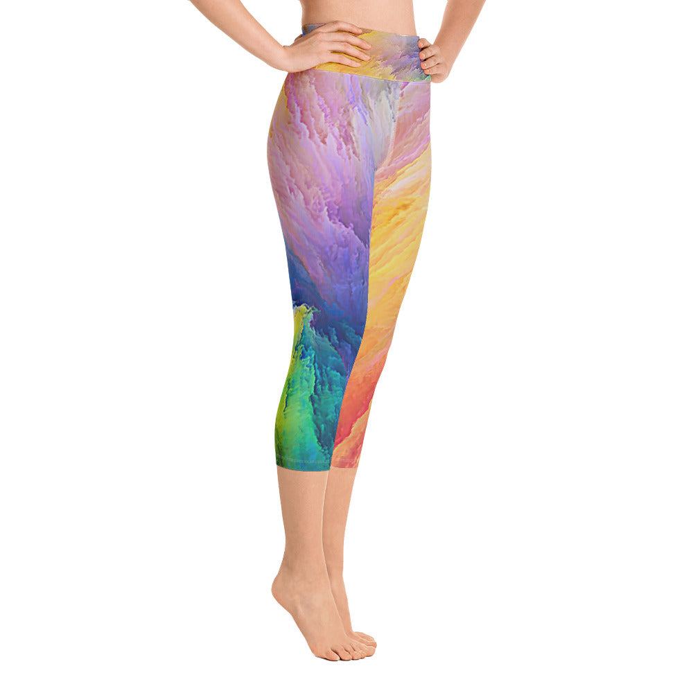 Motherhood Yoga Capri Leggings