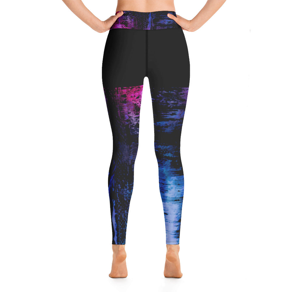An Artist's Eye II Yoga Leggings in Black