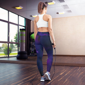 Cancer Constellation Yoga Leggings