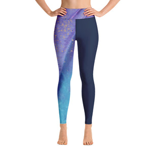 Light Upon Blooms Yoga Leggings