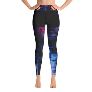 An Artist's Eye II Yoga Leggings in Black