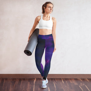 Cancer Constellation Yoga Leggings