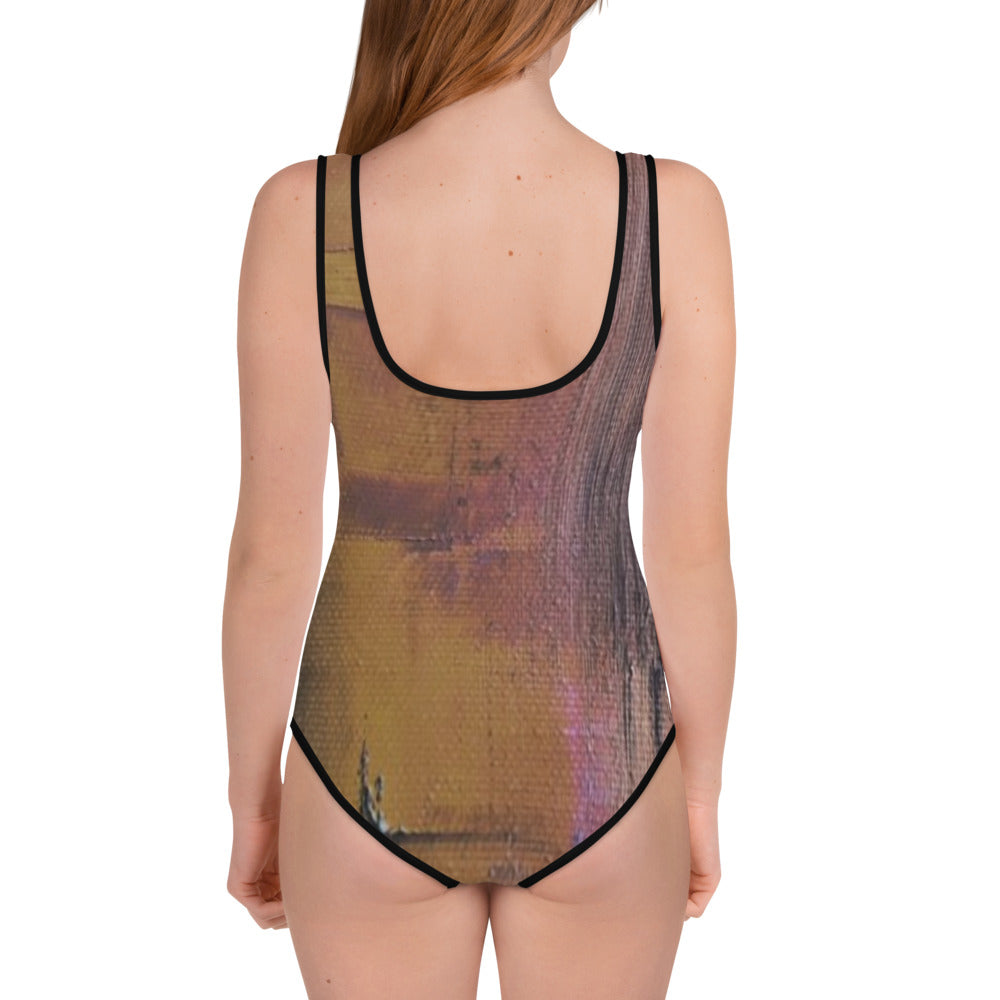 Water Sky Wind lll Youth Swimsuit