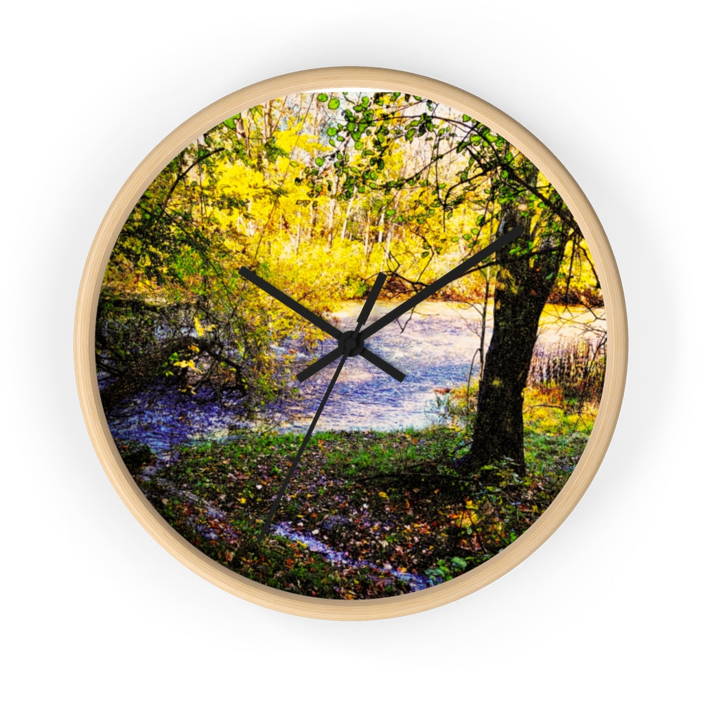 Beaver River Wall clock