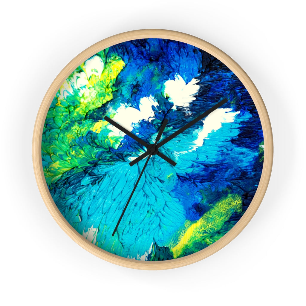 Transcendent Water Lily Wall clock