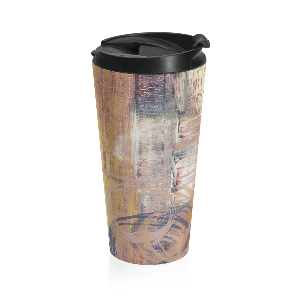 Blurred Leitung Stainless Steel Travel Mug