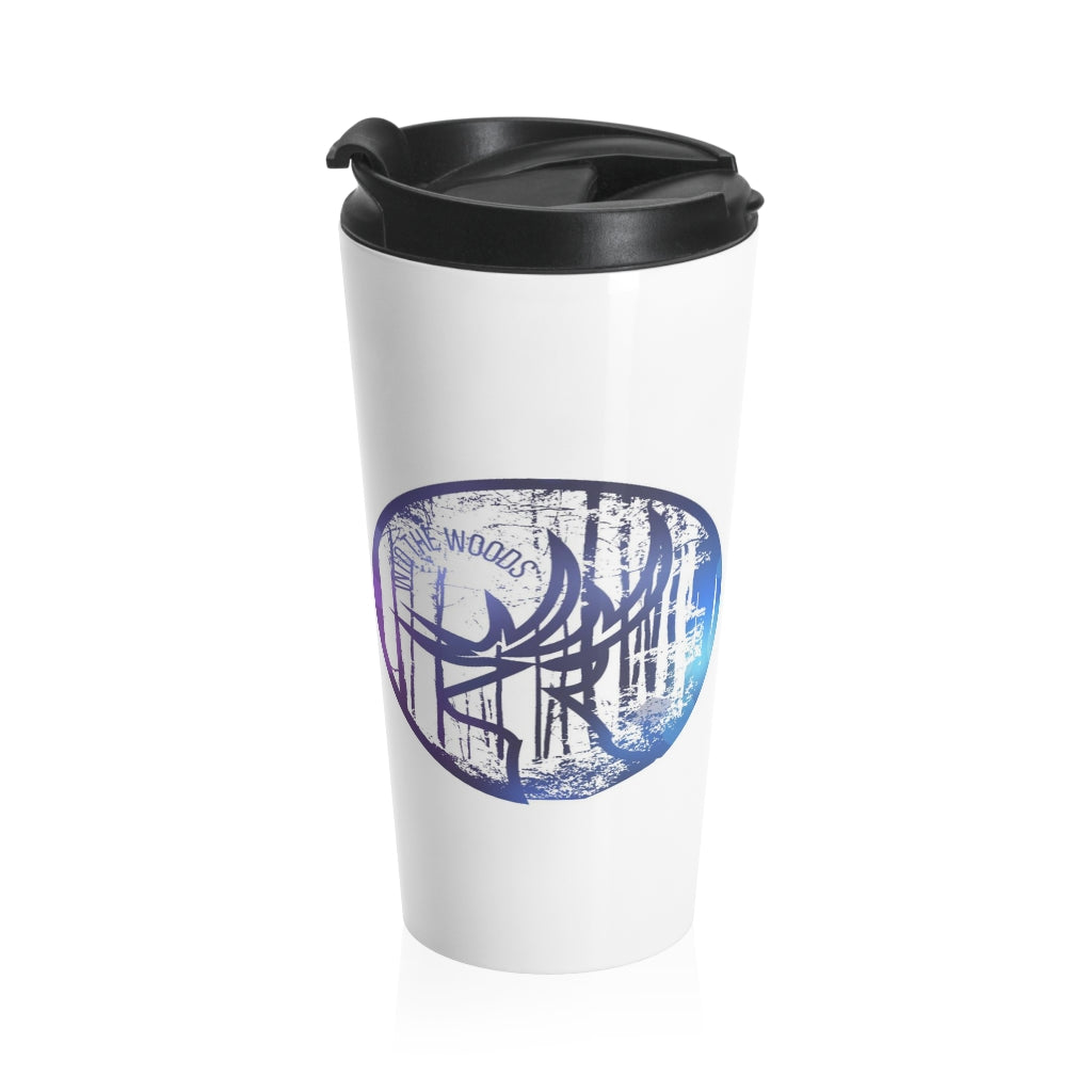 Into The Woods Stainless Steel Travel Mug Logo ll