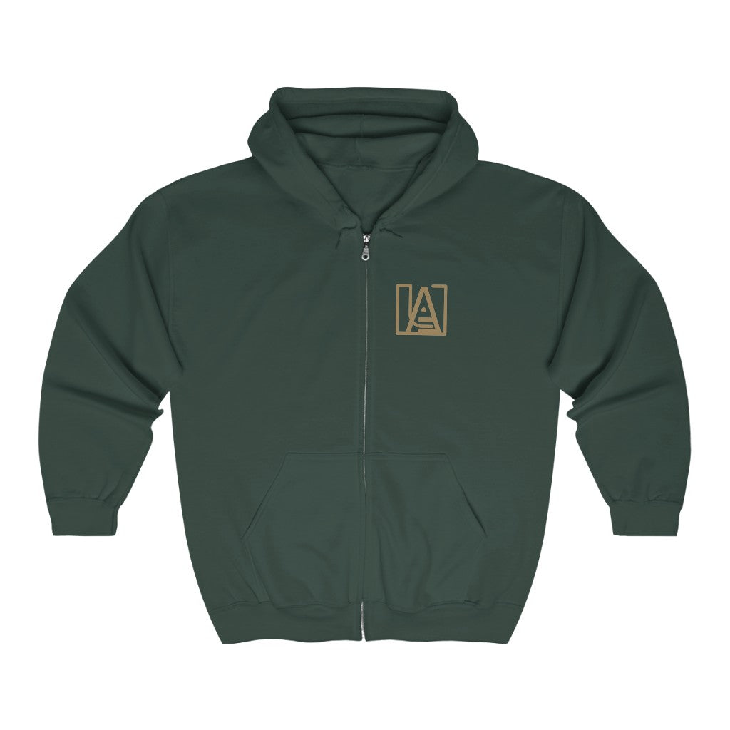 ICONIC Unisex Heavy Blend Full Zip Hooded Sweatshirt
