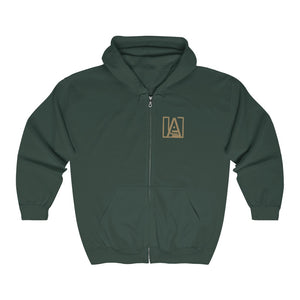 ICONIC Unisex Heavy Blend Full Zip Hooded Sweatshirt