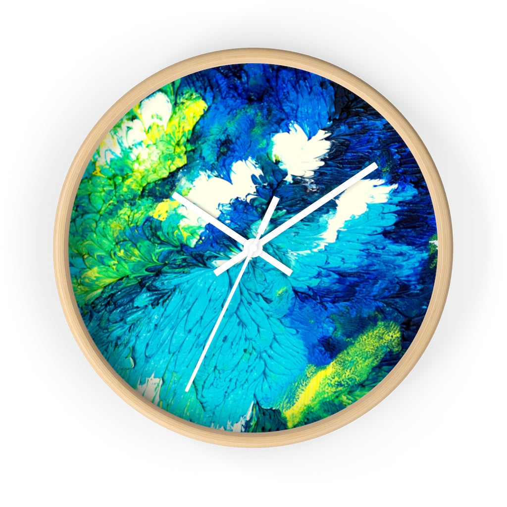 Transcendent Water Lily Wall clock