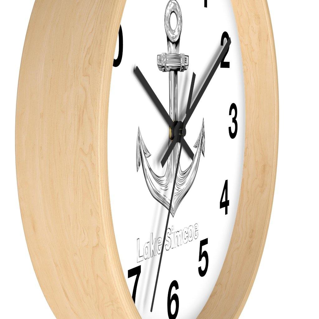Lake Simcoe Anchor Wall clock - Munchkin Place Shop 