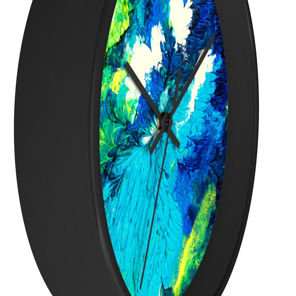Transcendent Water Lily Wall clock