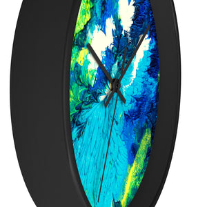 Transcendent Water Lily Wall clock