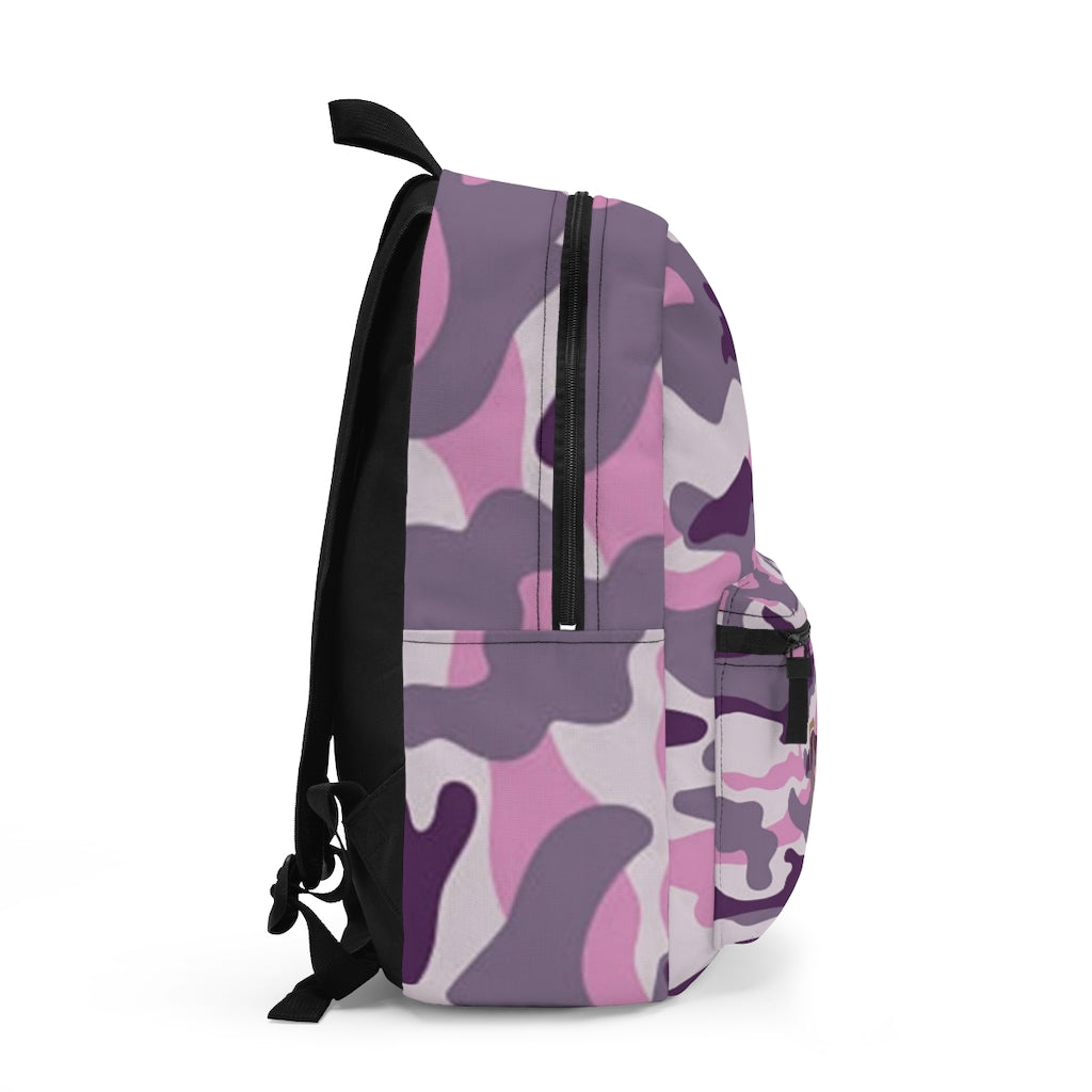 ICONIC Pink Camo Backpack Bag