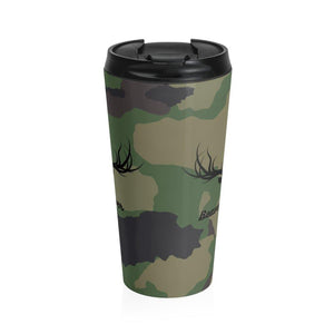 Beaver River Camo Stainless Steel Travel Mug MP Inc - Munchkin Place Shop 