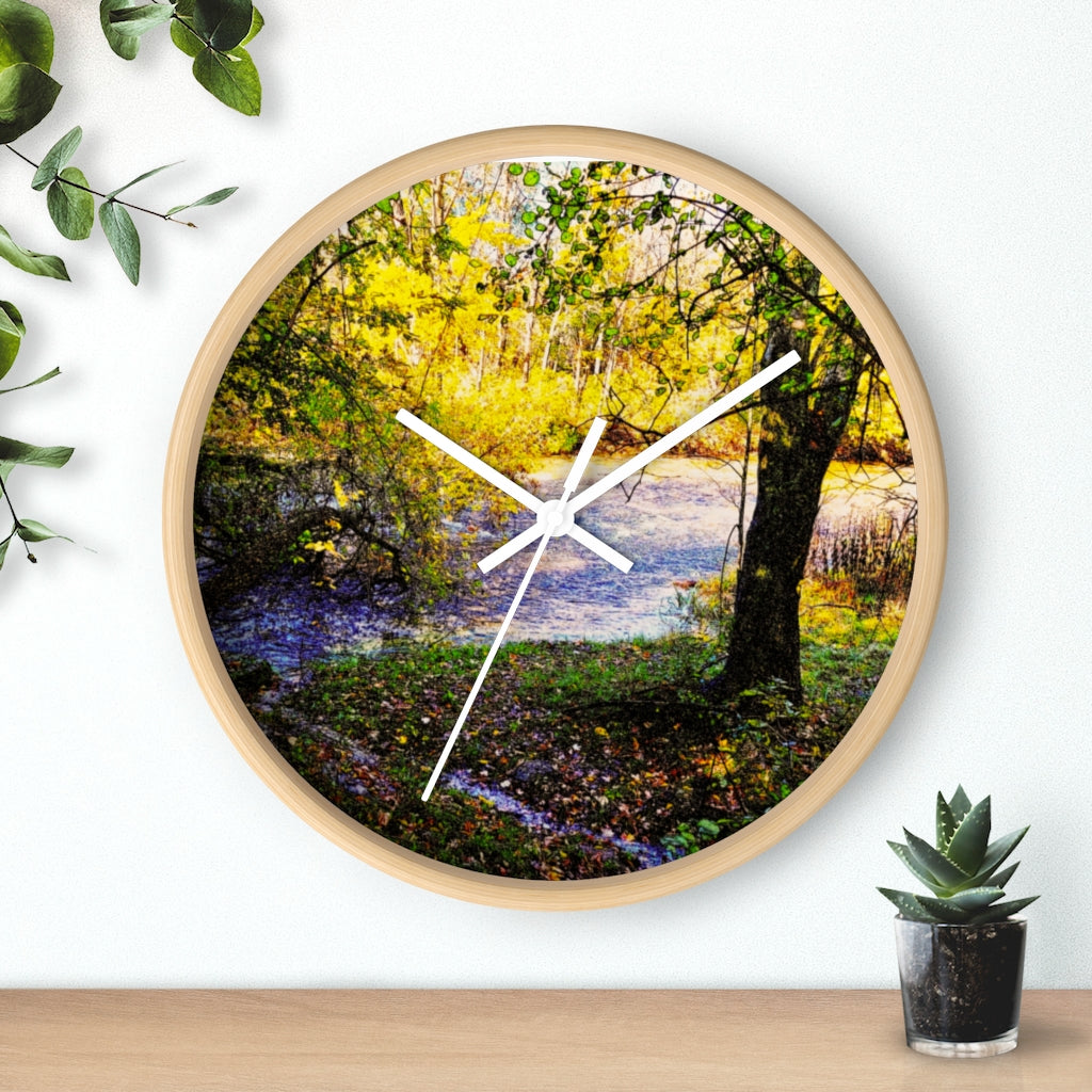 Beaver River Wall clock