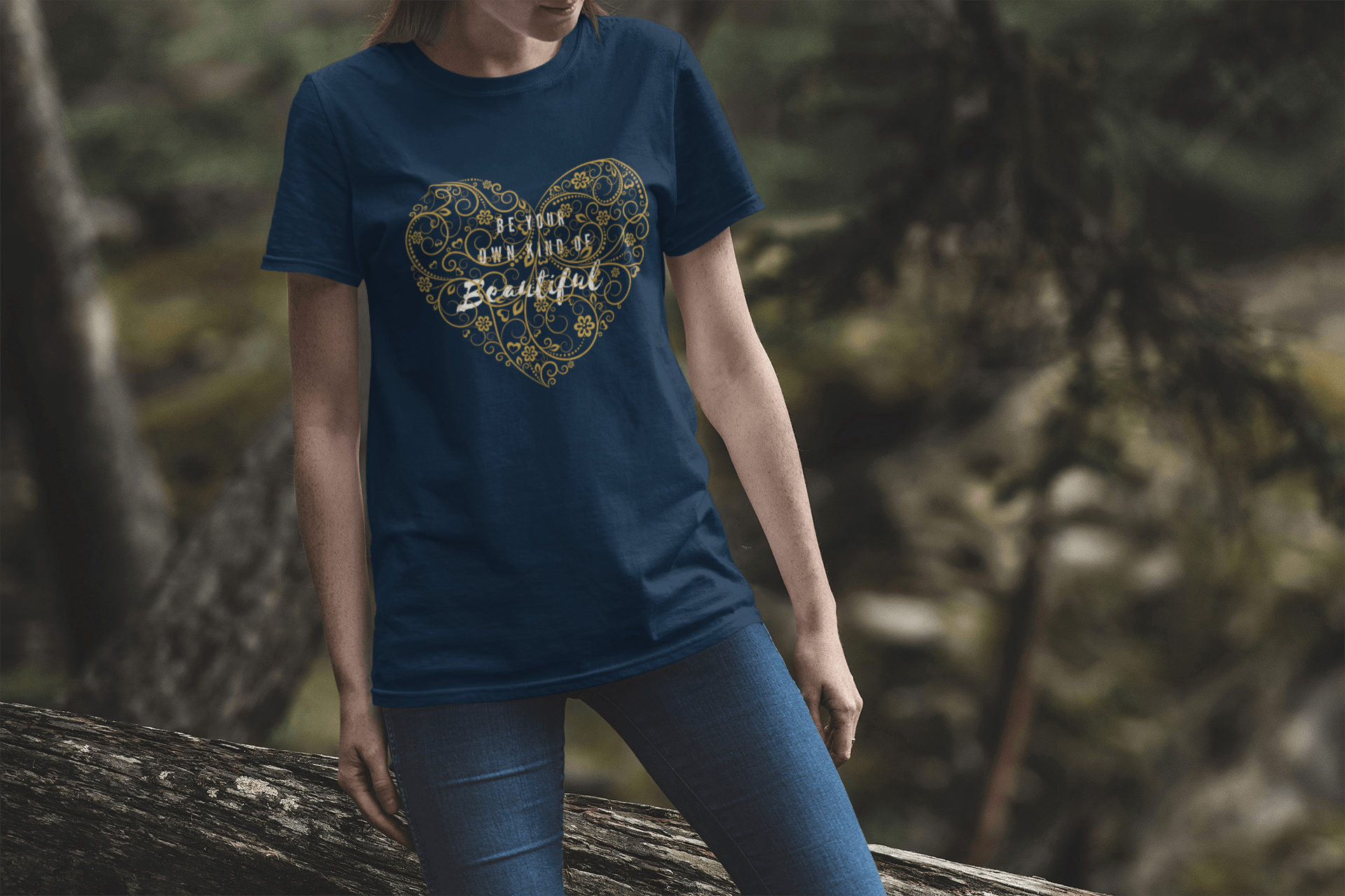 Be Your Own Kind Of Beautiful Unisex Heavy Cotton Tee - Munchkin Place Shop 